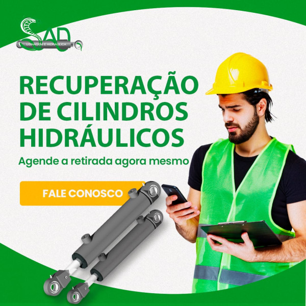 Pistão Hidráulico Para Equipamentos De Logística