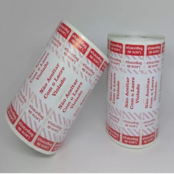 Etiqueta De Segurança De Papel