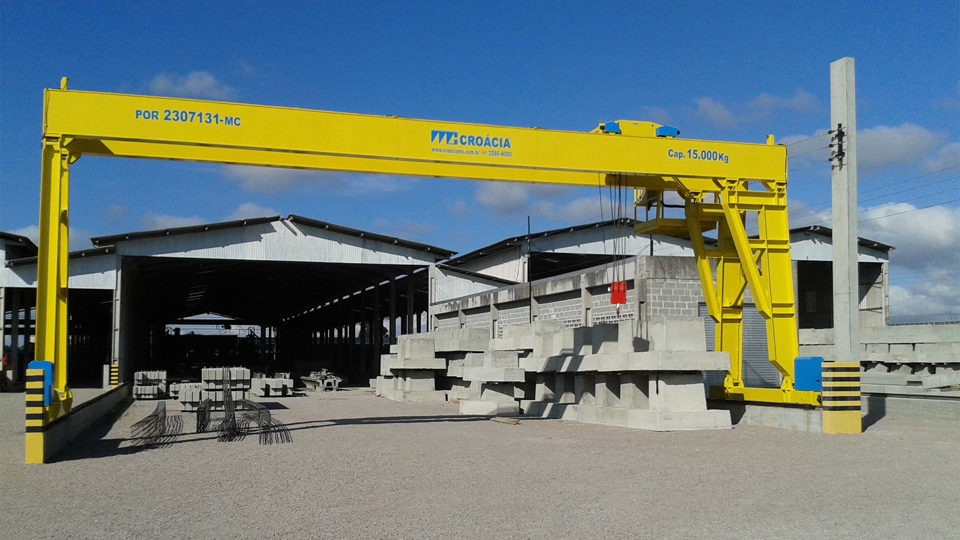 Pórtico Rolante Dupla Viga