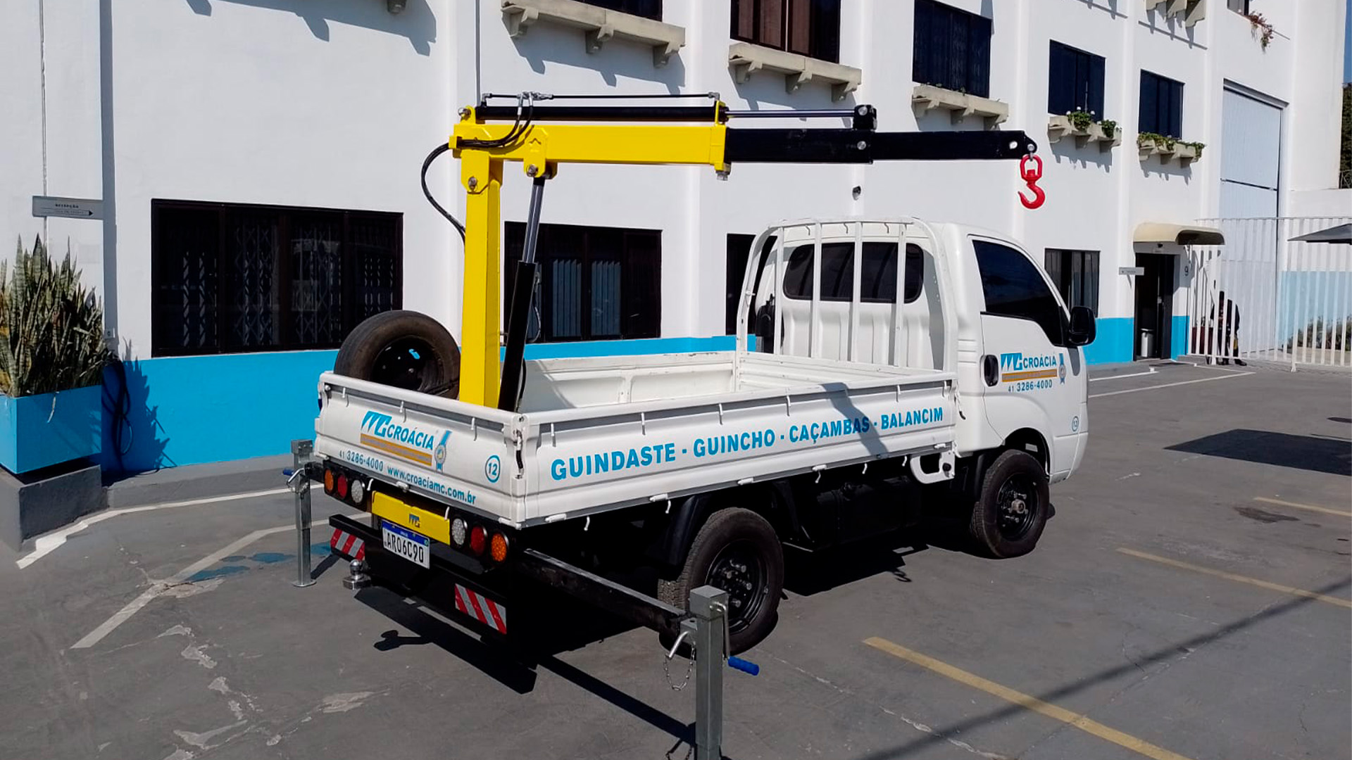 Mini Grua Para Oficina Mecânica