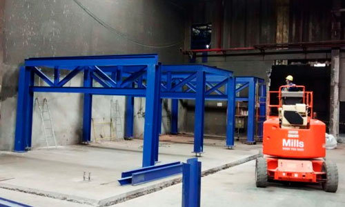 Plataforma De Aço Carbono Para Indústrias