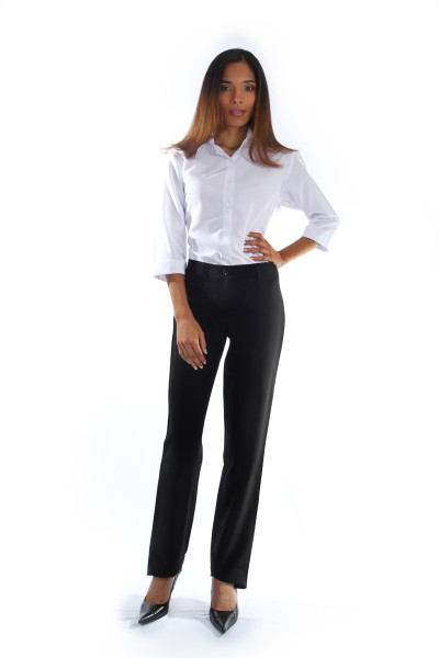 Camisa Feminina Social Em Microfibra Para Uniforme
