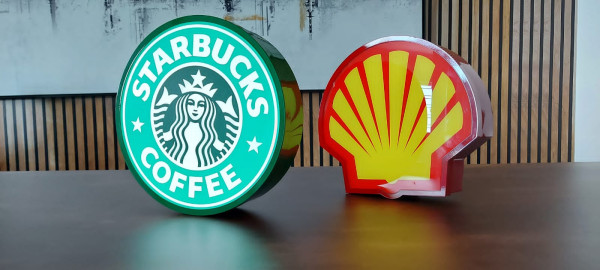 Painel Luminoso Com Iluminação Interna