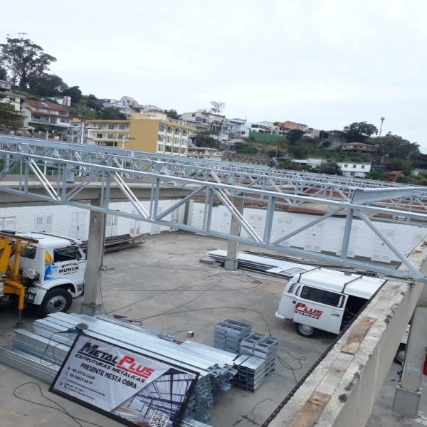 Cobertura Metalica Estacionamento