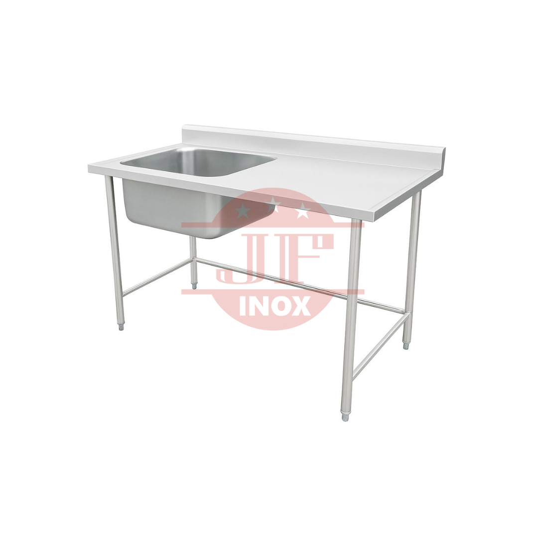 Bancada De Inox Para Lavagem De Louças