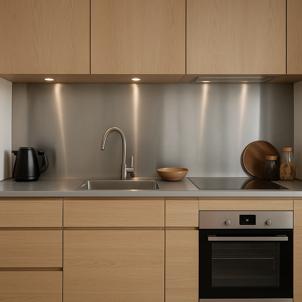 Revestimento Em Aço Inox Para Cozinhas