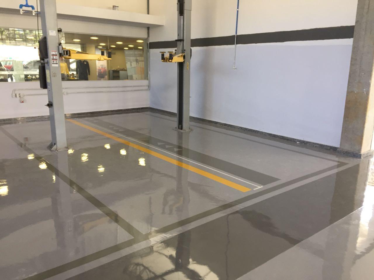 Piso Industrial Durável Para Indústrias