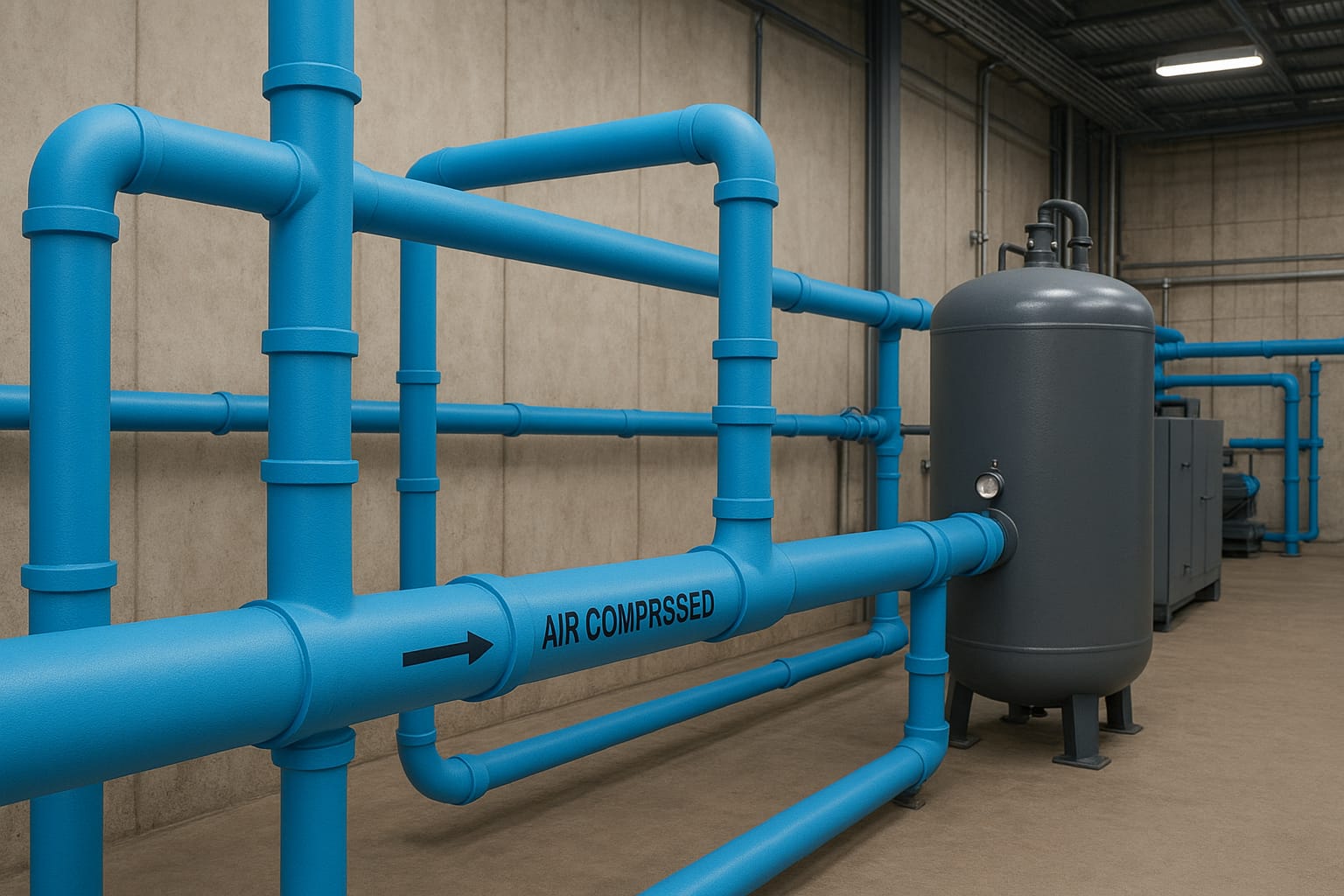 Tubo para Rede de Ar Comprimido