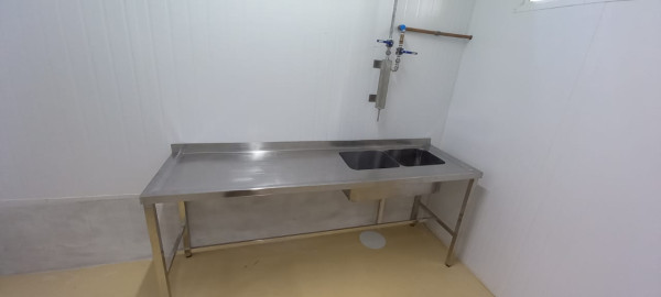 Mesa Em Aço Inox Com Regulagem