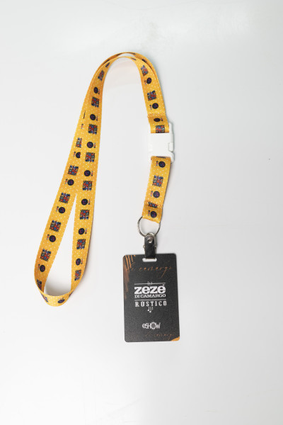 Cordinha De Crachá Personalizada