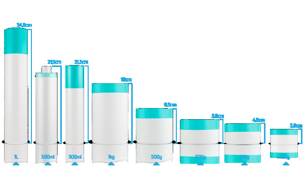 Frasco Com Válvula Para Cosméticos