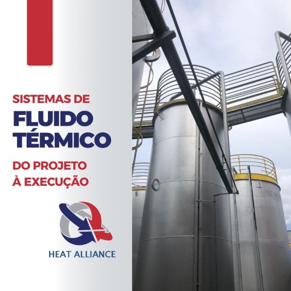 Aquecedores De Fluido Térmico Para Indústria Química