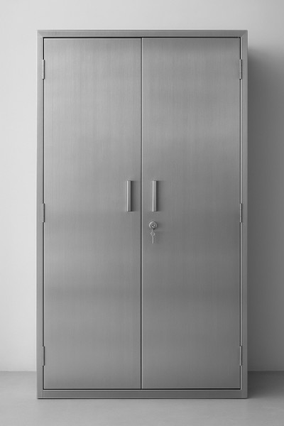 Armário Em Aço Inox Com Fechadura