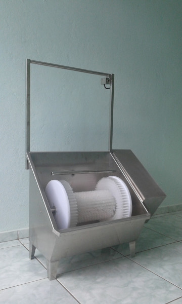 Lava Botas Em Aço Inox
