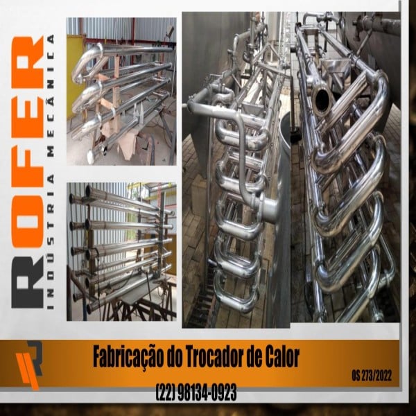 trocador de calor industrial