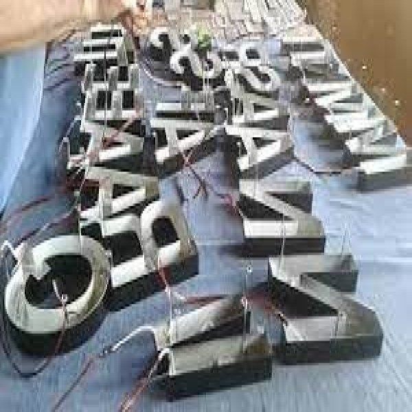 Letras Galvanizada