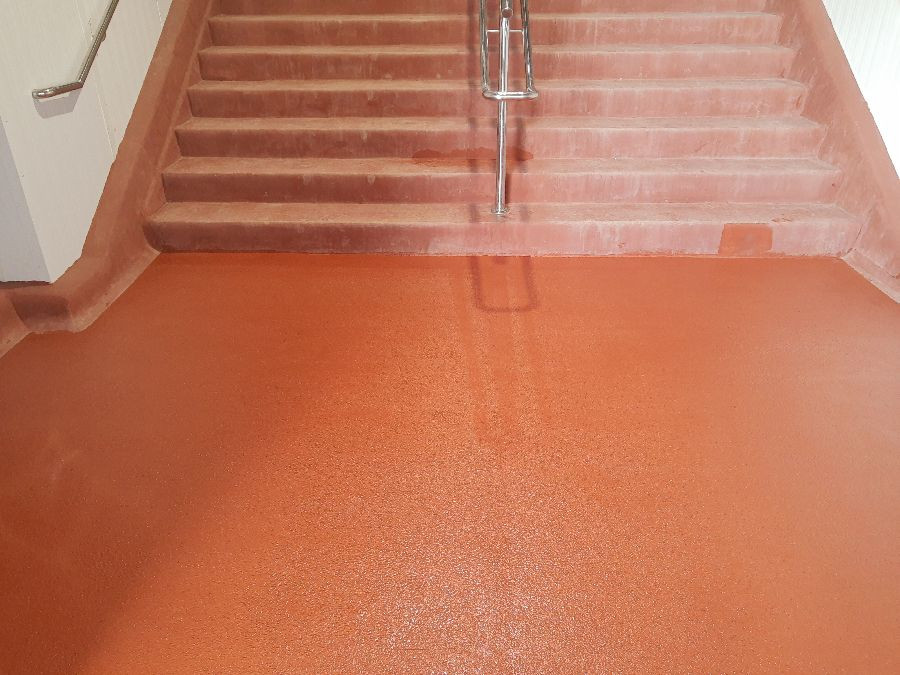 Aplicação De Piso Argamassado Para Cozinhas Industriais