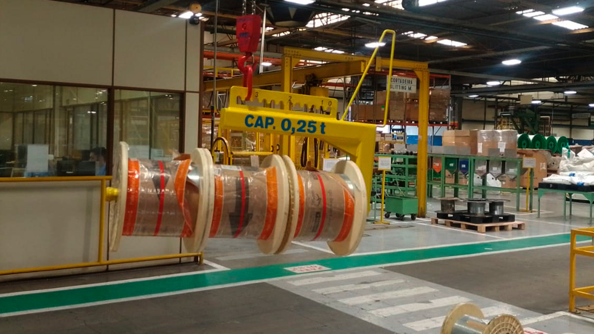 Balancim Para Transportar Bobinas De Aço