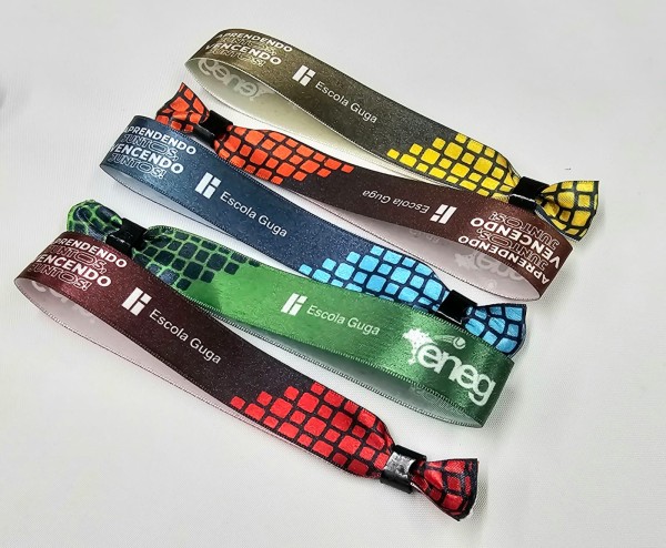 Pulseira De Cetim Para Evento
