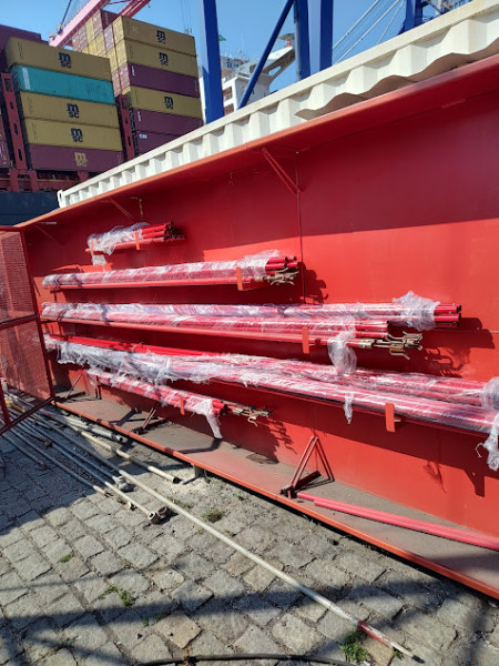 Vara De Peação Alta Resistência Para Container