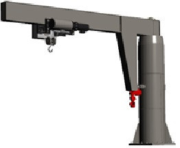 Guindaste Giratório Compacto E Eficiente