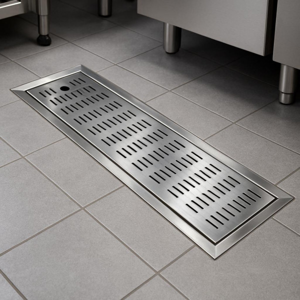 Grelha Em Aço Inox Para Ambientes Comerciais