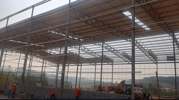 Construção De Galpão Estrutural Metálico