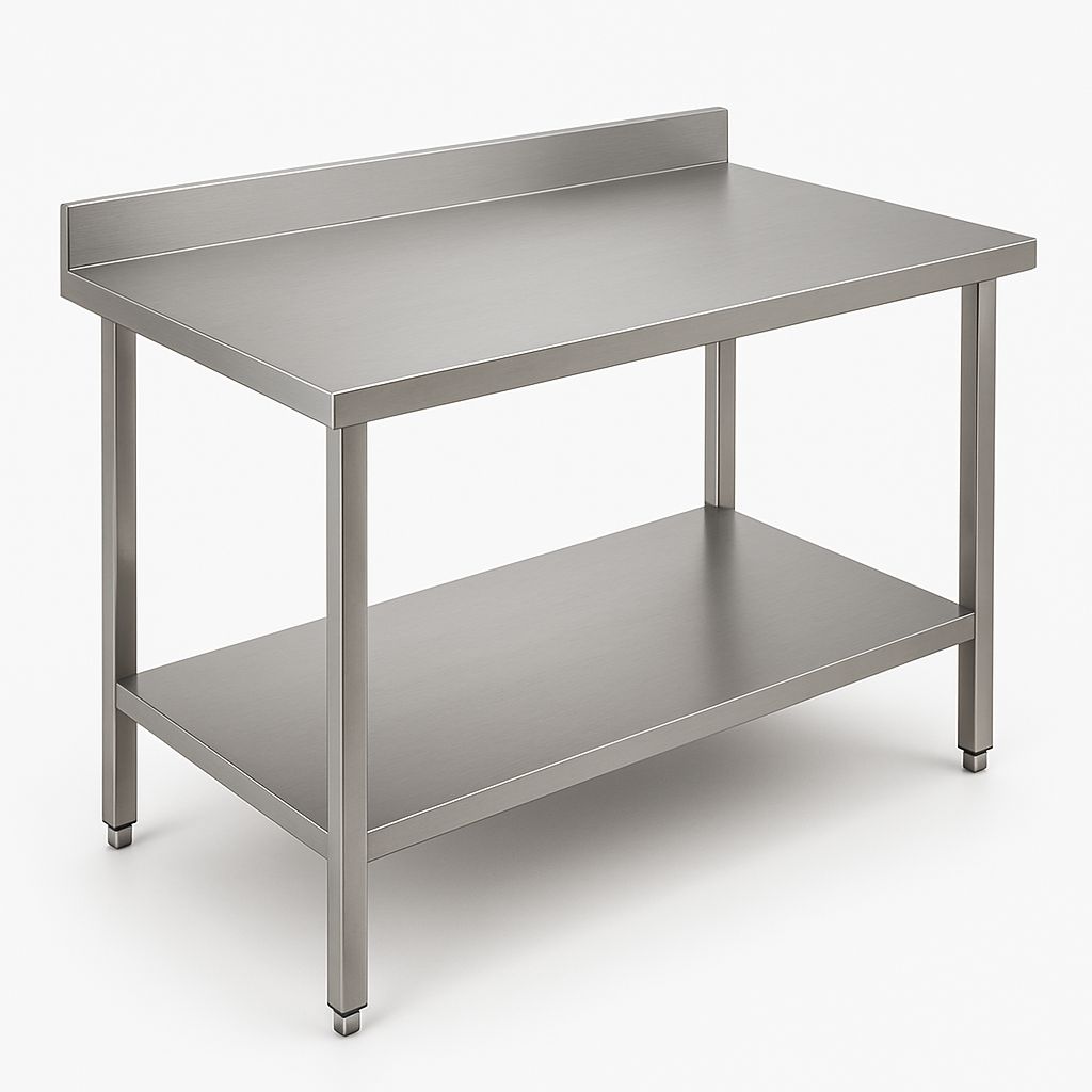 Mesa Em Aço Inox Para Laboratório