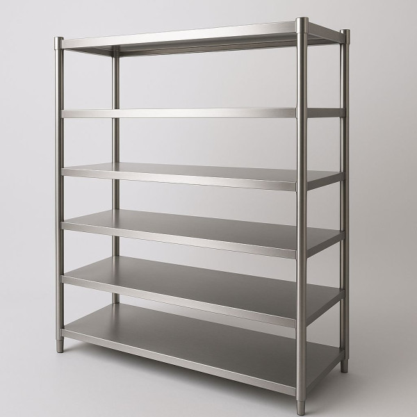 Estante De Aço Inox Sob Medida