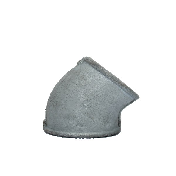 Cotovelo Galvanizado 45