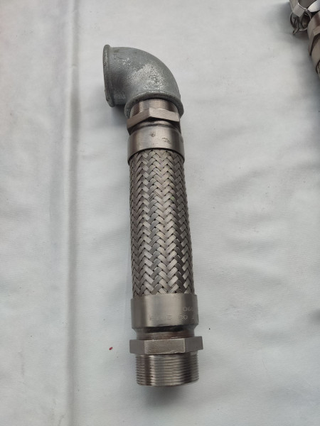 Tubo Flexível Inox Resistente A Corrosão