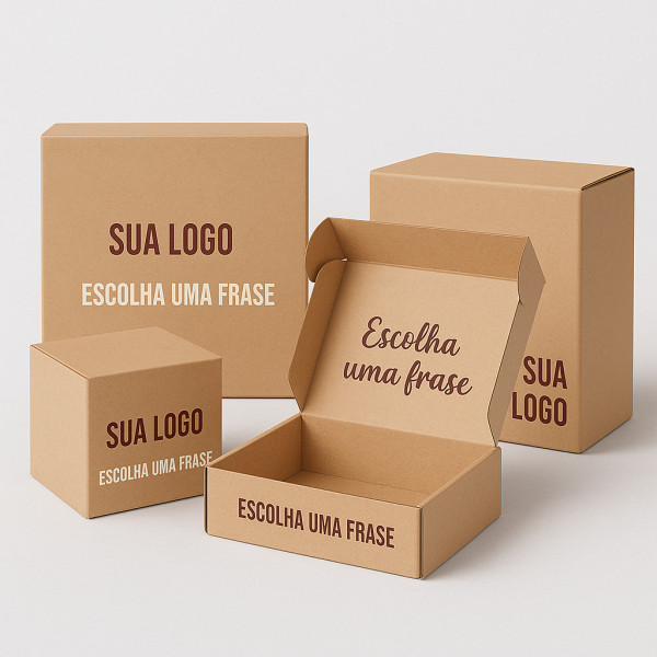 Caixa De Papelão Personalizada Para Envio