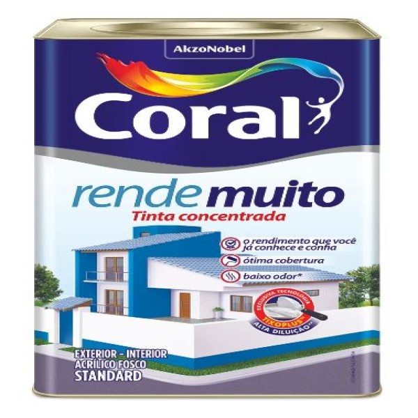 Coral Rende Muito Acrilico Fosco
