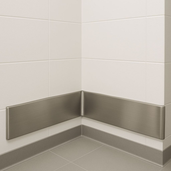Bate Rodas Aço Inox Hospital