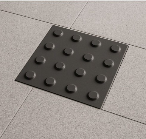 Piso Tátil De Pvc Para Acessibilidade