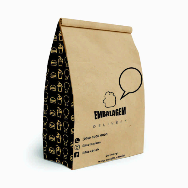 Saco De Papel Kraft Delivery