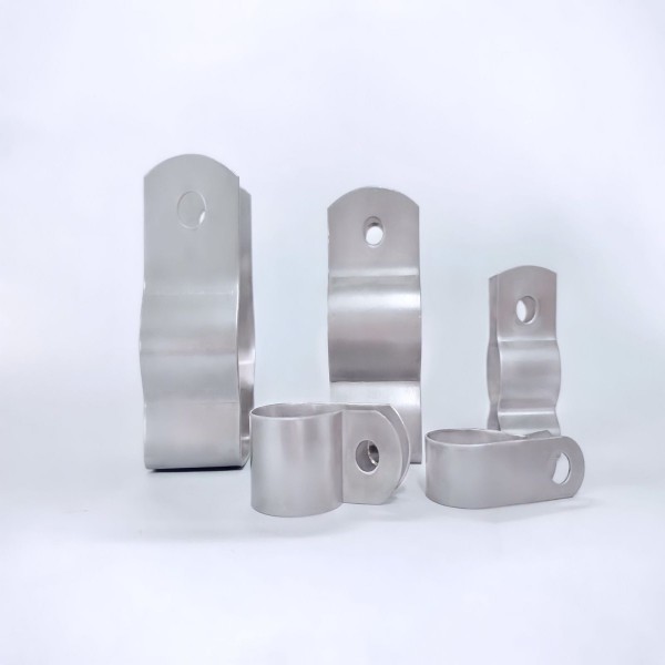 Abraçadeira Tipo D Aço Inox