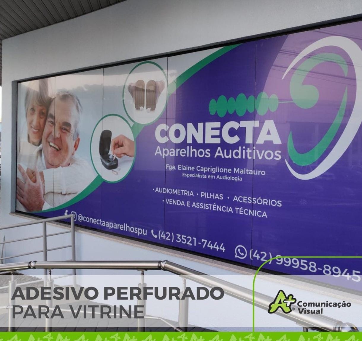 Adesivo De Vinil Resistente Para Exteriores