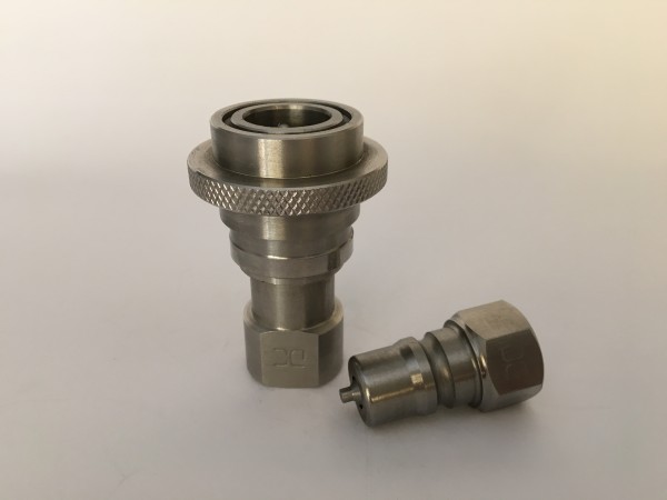 Engate Rápido Hidráulico Inox