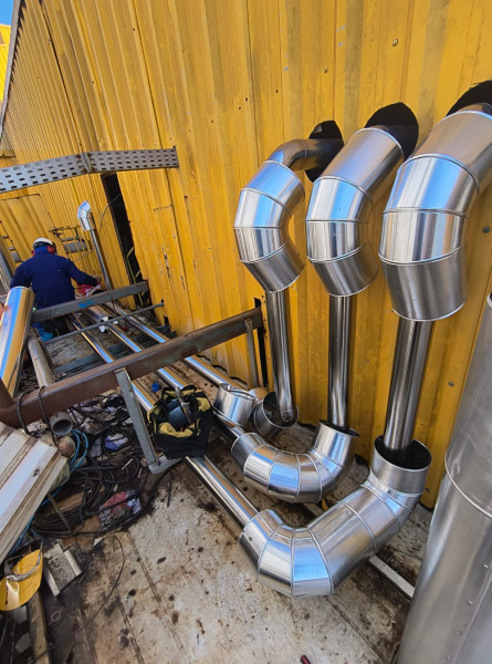 Serviço De Isolamento Térmico Para Dutos De Líquidos Industriais
