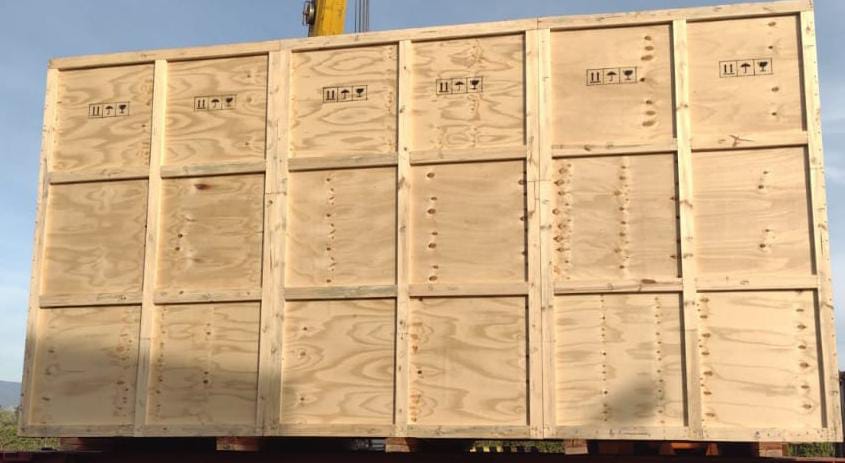 Serviço De Embalagem De Máquinas De Grande Porte