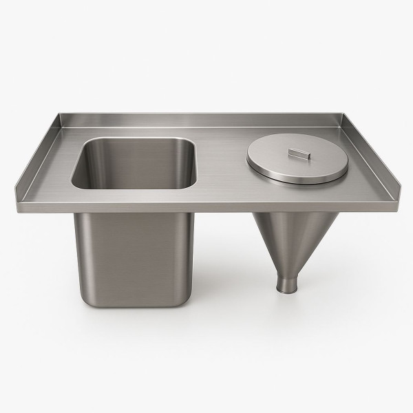 Expurgo Em Aço Inox Para Clínica