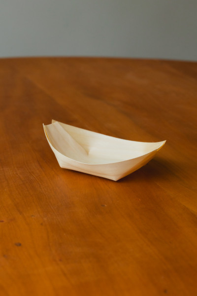 Barquinha De Madeira Para Catering