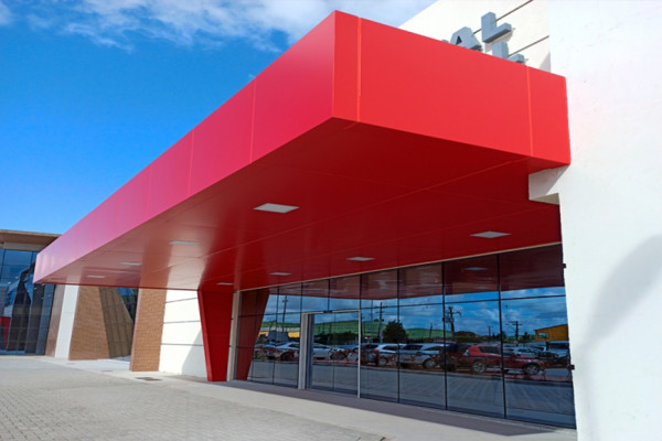 Revestimento Externo De Fachada Comercial