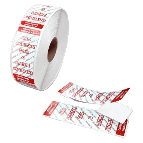 Rótulo Lacre Personalizado Para Produtos
