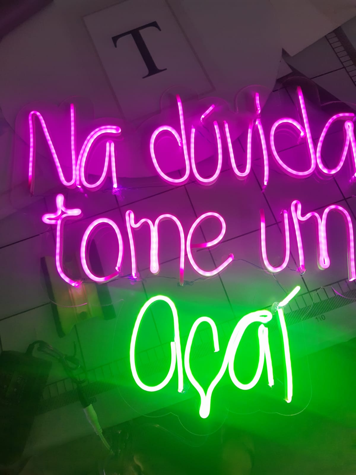 Painel Neon Personalizado Para Decoração