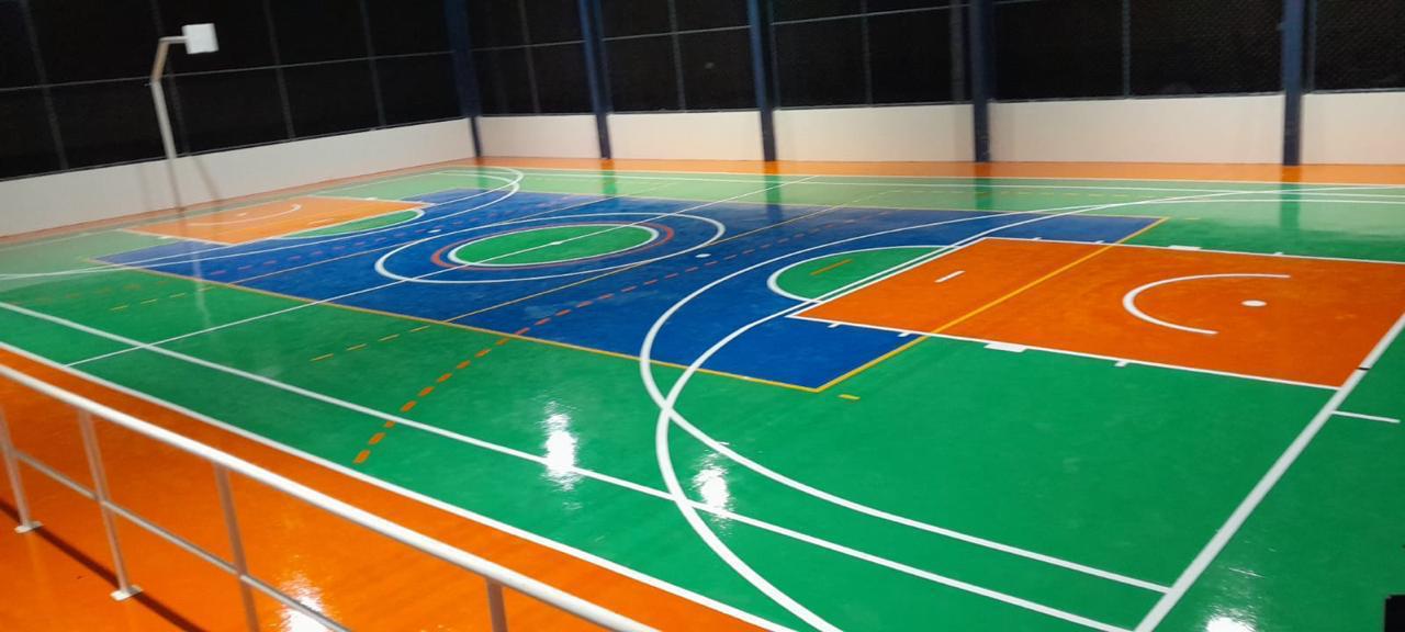 Pintura De Quadra Poliesportiva