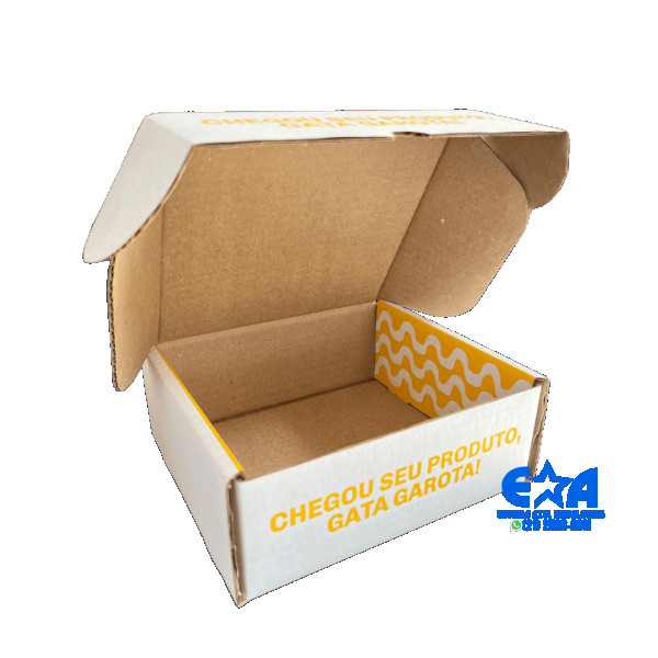 Embalagens Em Kraft Com Impressão Personalizada
