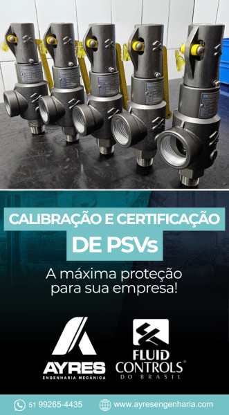 Calibração E Certificação De Psvs