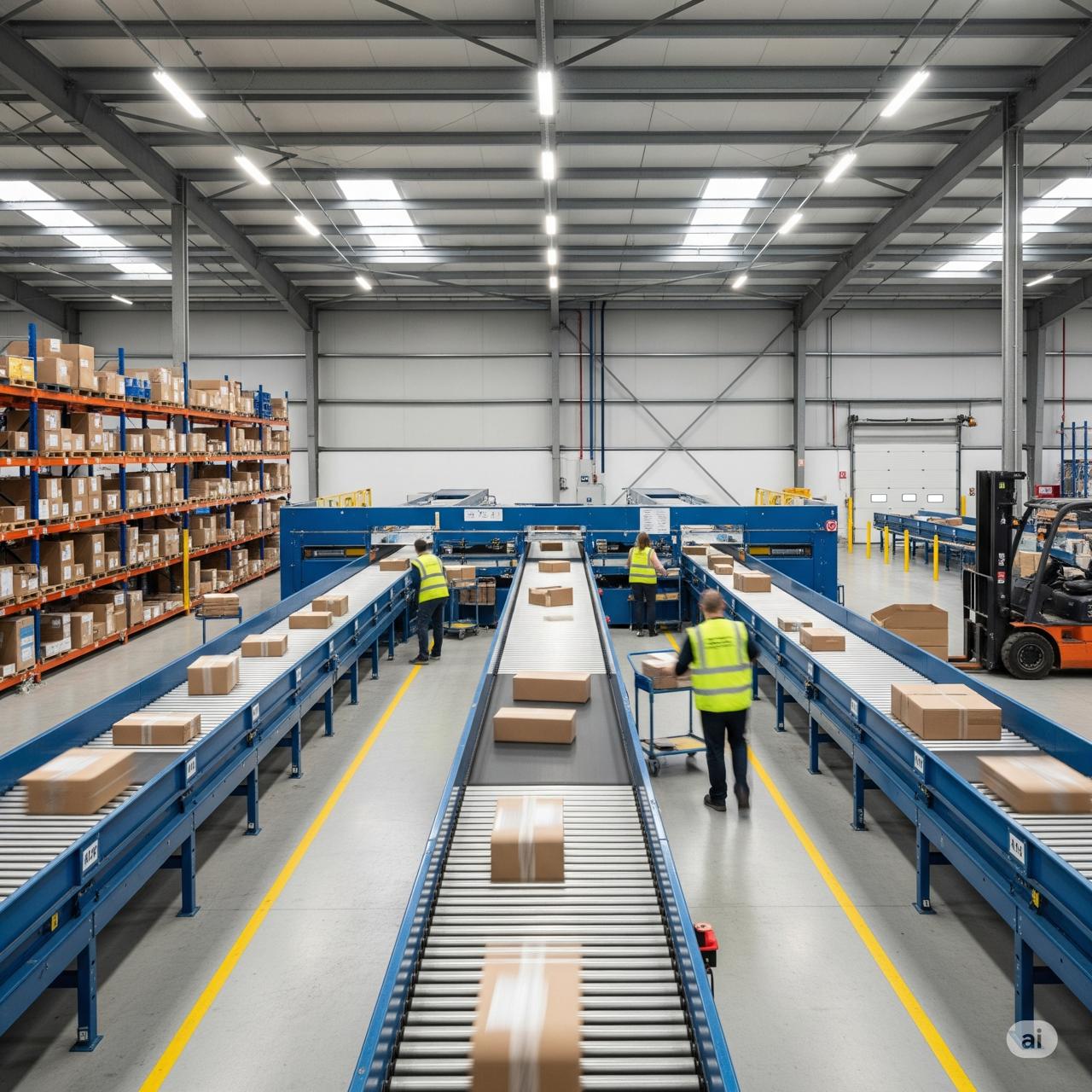Soluções De Sorters Para Centros De Distribuição